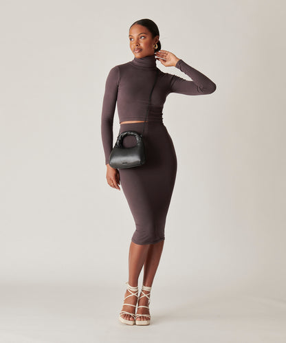 SOFIE CROSSBODY BLACK SOFT NAPPA LEATHER