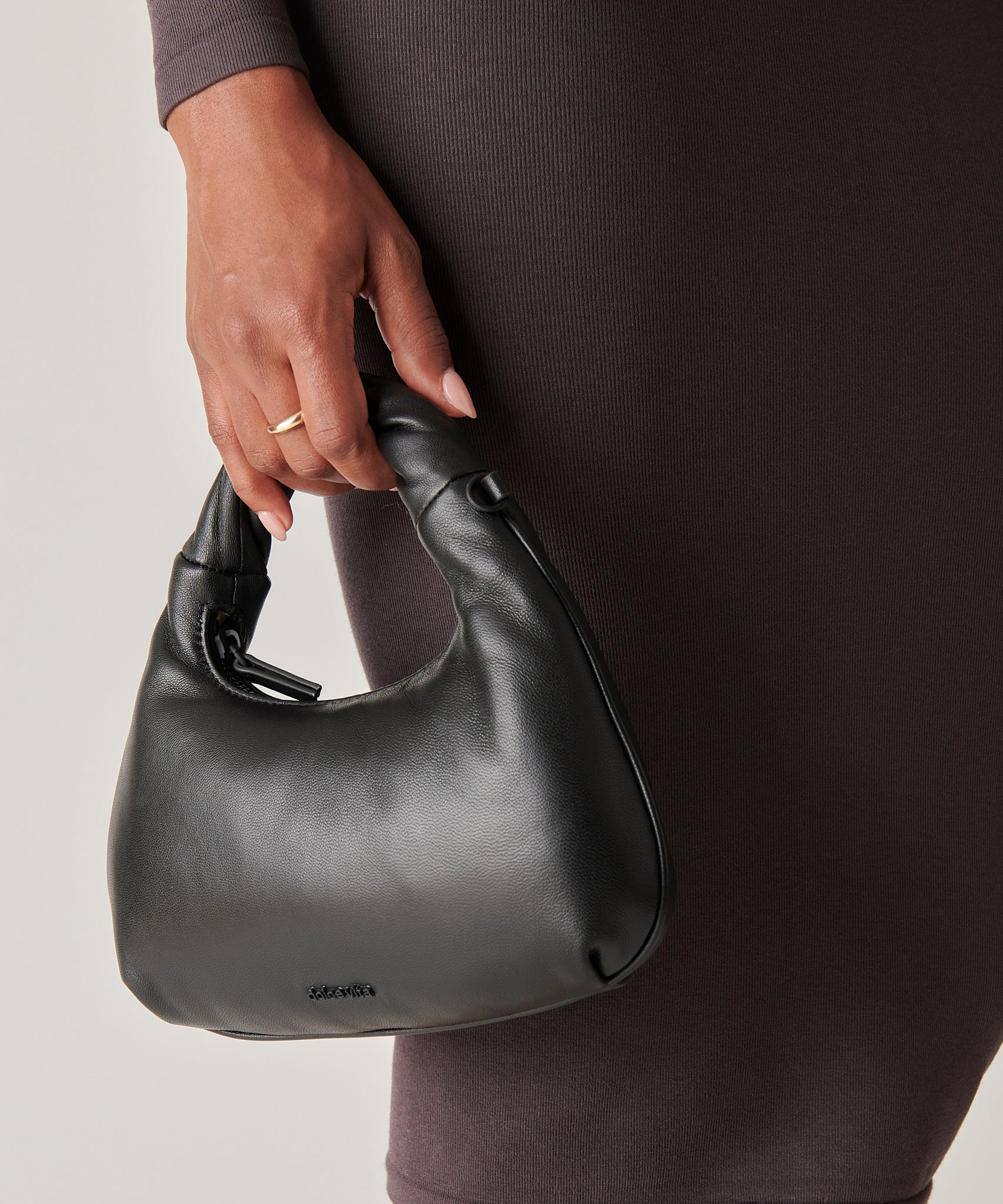 SOFIE CROSSBODY BLACK SOFT NAPPA LEATHER - view 12