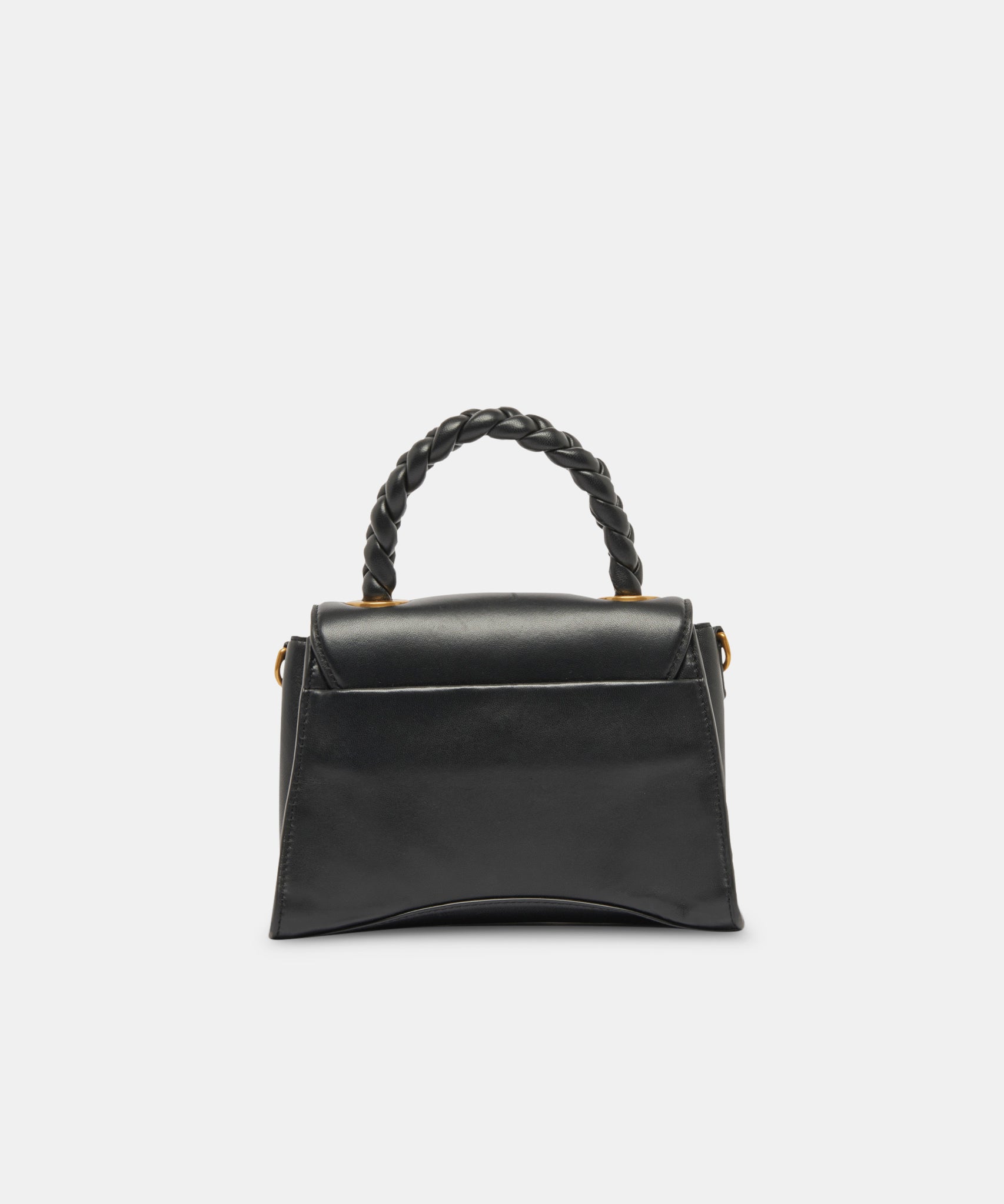 TATUM HANDBAG BLACK SOFT NAPPA LEATHER - view 11