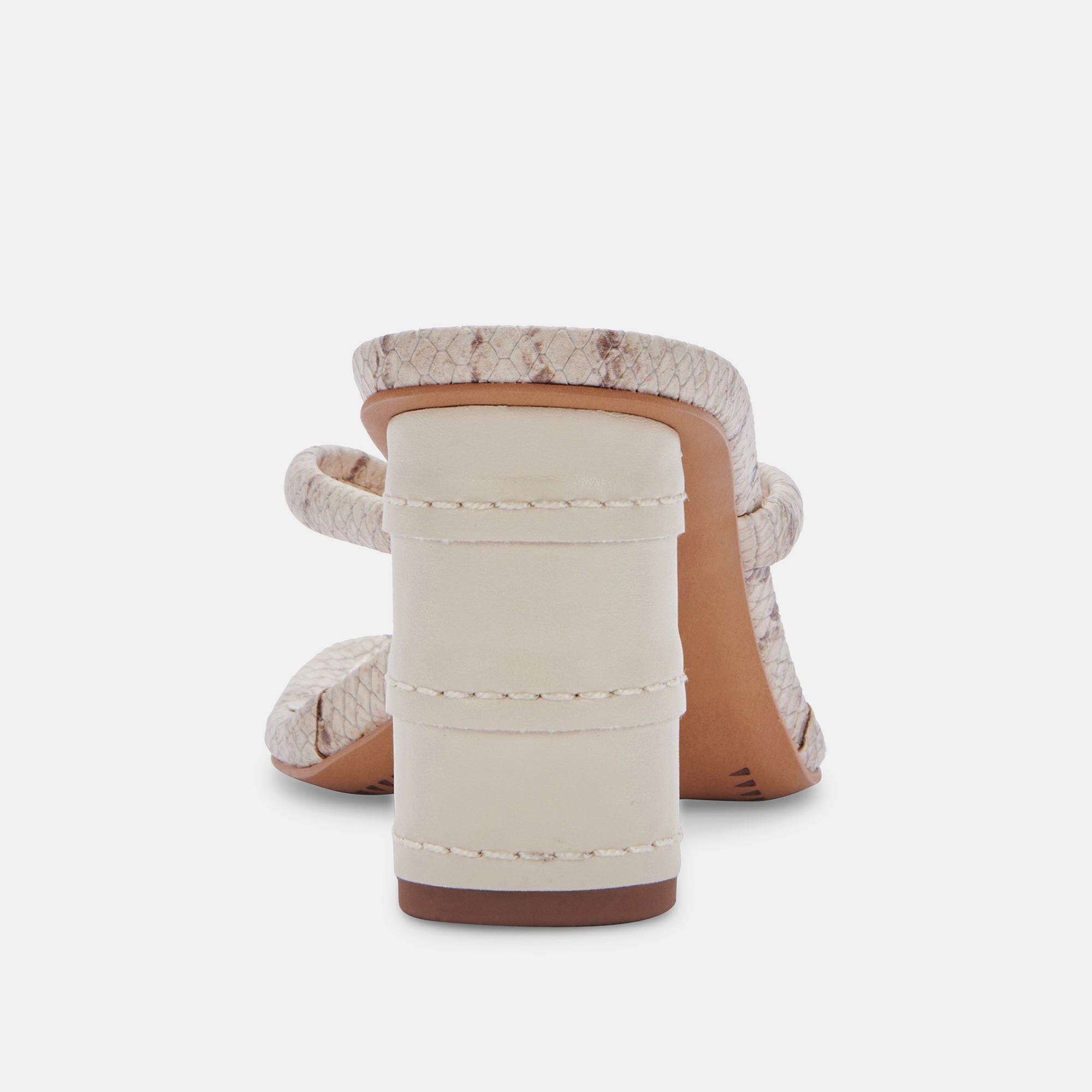 RHYE HEELS IN LT TAUPE EMBOSSED STELLA -   Dolce Vita - view 7