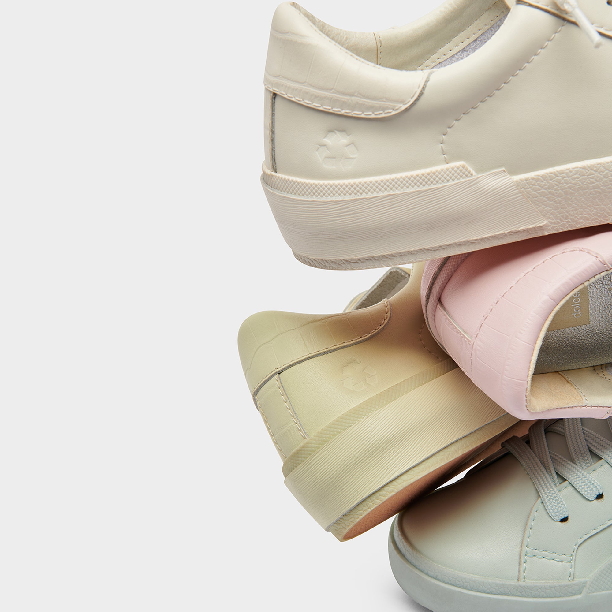 ZINA 360 SNEAKERS WHITE RECYCLED LEATHER - view 12