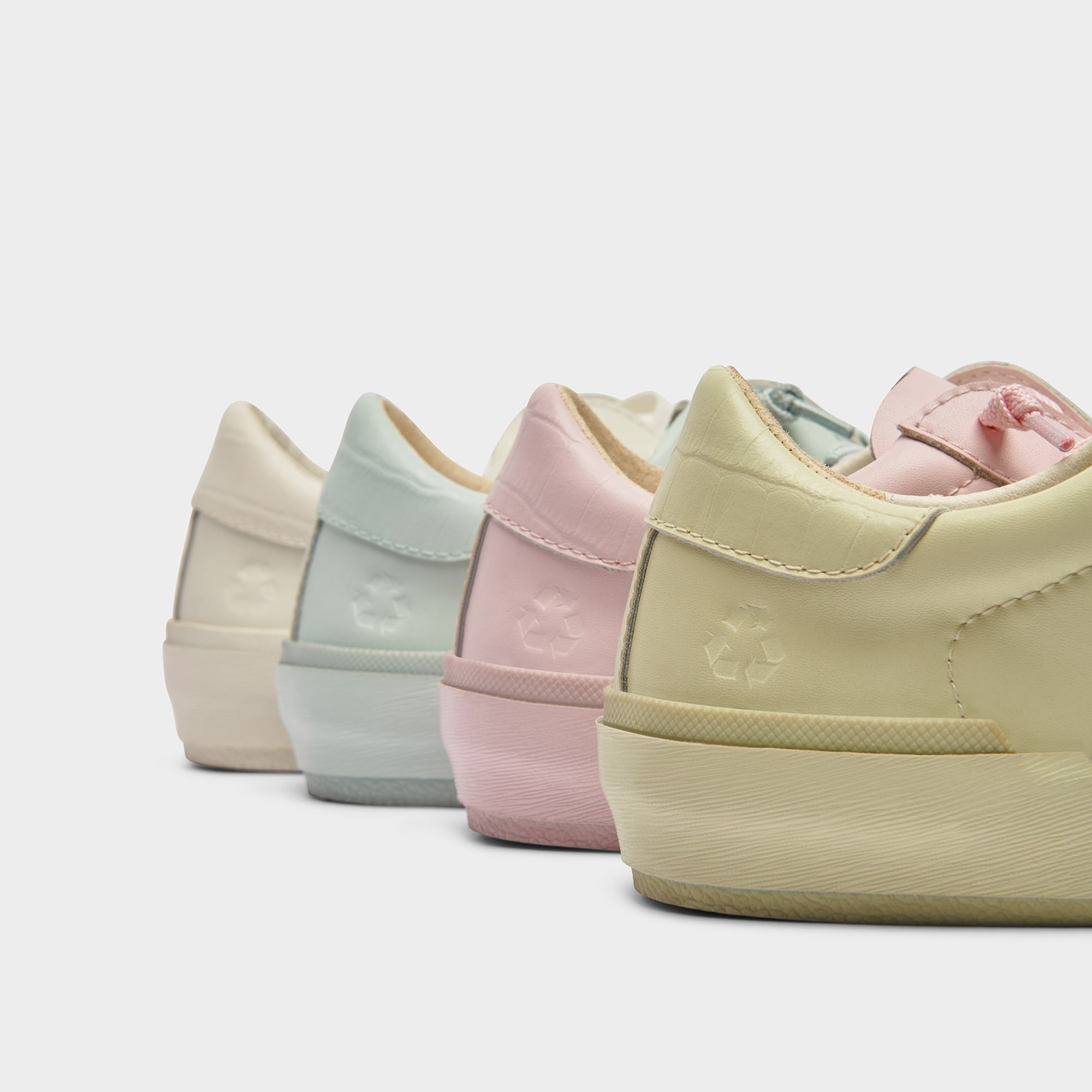 ZINA 360 SNEAKERS WHITE RECYCLED LEATHER - view 6