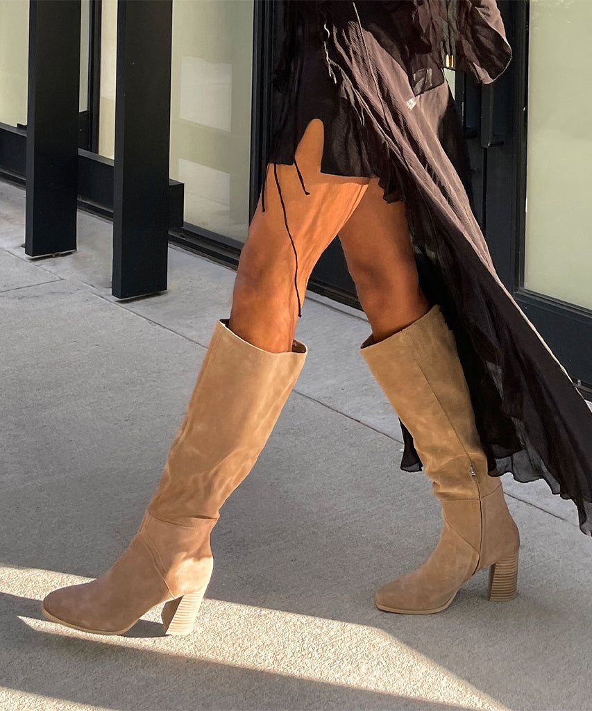 FYNN BOOTS TRUFFLE SUEDE - re:vita - view 2